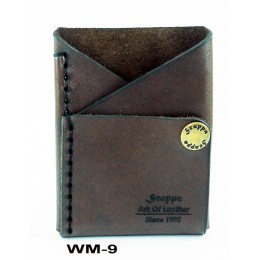 Тонкий кошелек Scappa (темно-коричневый) WM-9
